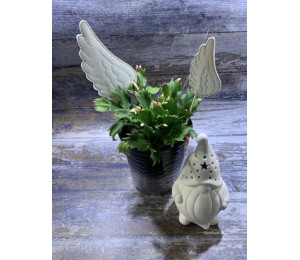 ADVENTSKALENDER 24. Dezember - Stickserie ITH - Engelsflügel LineArt Doodle Anhänger Stabdatei Appli